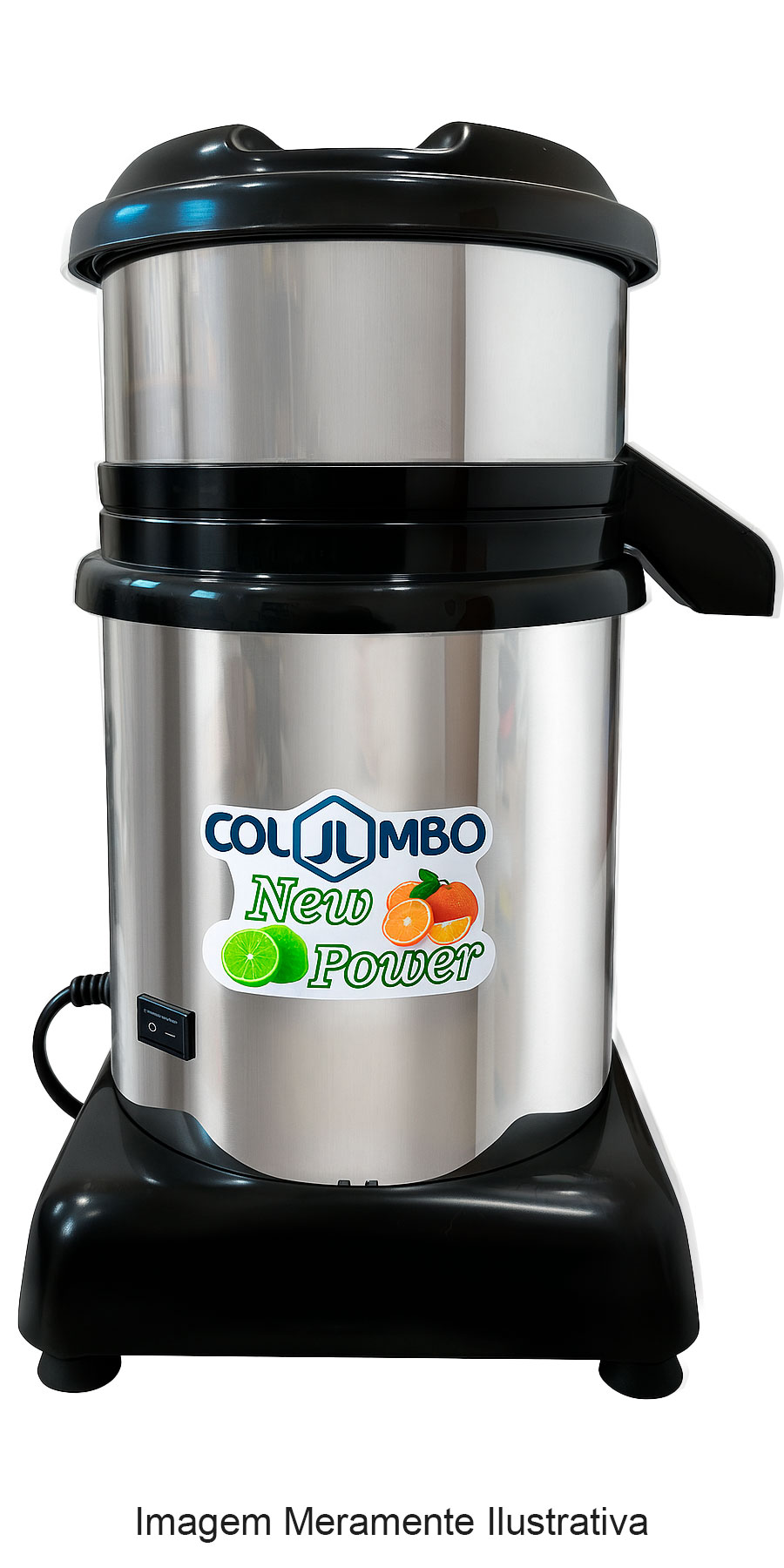 Espremedor de Suco New Power Inox  JL Colombo